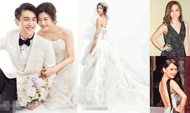 陳曉與陳妍希今天舉行婚禮，展開人生新一頁。