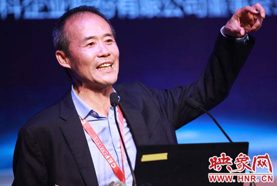 圖為萬科企業(yè)股份有限公司董事會(huì)主席王石。(新浪財(cái)經(jīng) 梁斌 攝)