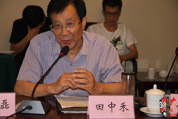 原文聯(lián)主席、作家協(xié)會主席田中禾