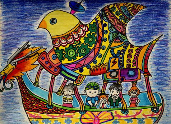 (工一小)張孟凡《雷達、紅外線探測無人救助飛船》輔導教師：時尹航