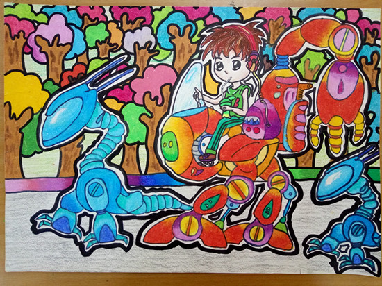 韓恩源《智能行走觀光機器人》輔導教師：時尹航（工一?。? oldsrc=