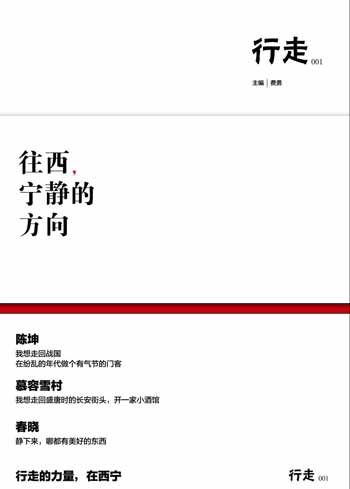 陳坤首次擔(dān)當(dāng)出品人的《往西，寧靜的方向》