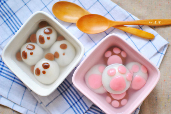 湯圓也賣萌:香甜軟糯 萌化你的心 湯圓也賣萌:香甜軟糯 萌化你的心