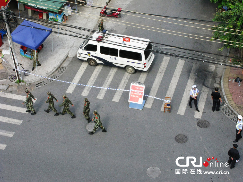 2013年07月10日，廣西壯族自治區(qū)北海市，武警巡邏。圖片來源：飛影/CFP