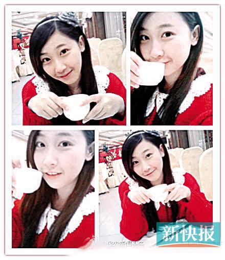 微博上的華農(nóng)"90后美女教師"。