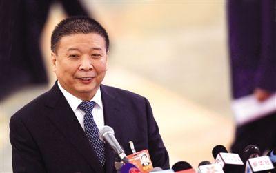 國土資源部部長姜大明。新華社記者