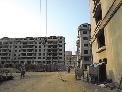 　適園雅居小區(qū)，已建起13棟住宅樓。