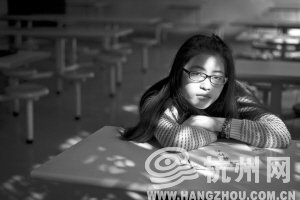 　筆試面試都過了最終沒被錄取，讓胡格格非常失落。 記者 陳中秋 攝