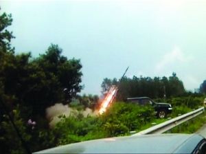 7月31日，南京六合人工增雨現(xiàn)場 資料圖片
