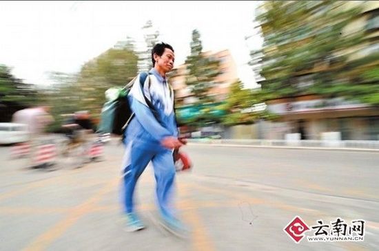 　“我是第四次來昆明了?！? width=