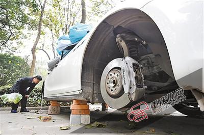 賊娃子辯稱只是為了試試豪車輪胎好不好下。