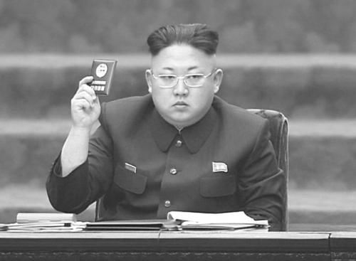 金正恩9日出席朝鮮最高人民會議。