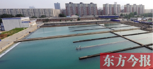 11月8日，鄭州柿園水廠，階梯水價近日成為熱議的話題