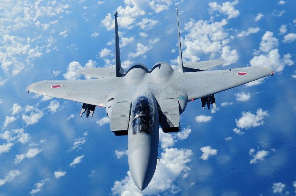 圖為F-15DJ雙座型。