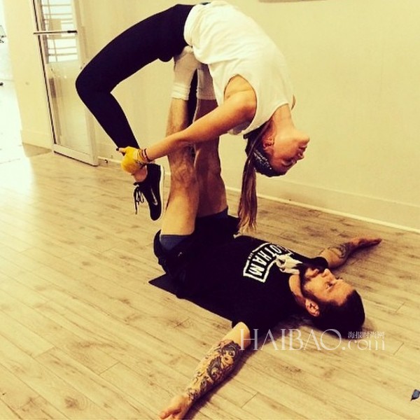 超?，旣惸取ち詹?(Maryna Linchuk) 近期健身私照