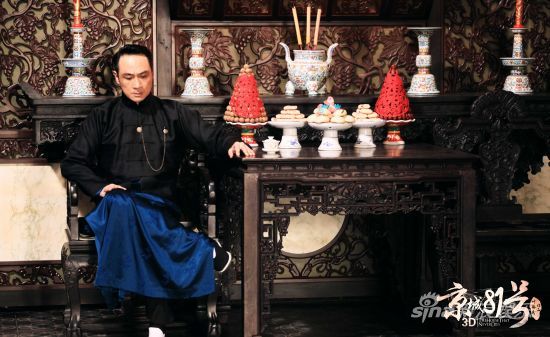 吳鎮(zhèn)宇飾演的霍家大少爺，正為二弟冥婚一事焦頭爛額