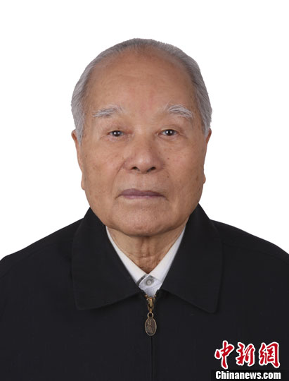 圖為程開甲院士資料照片。（國家科技獎勵辦供圖）中新社發(fā)
