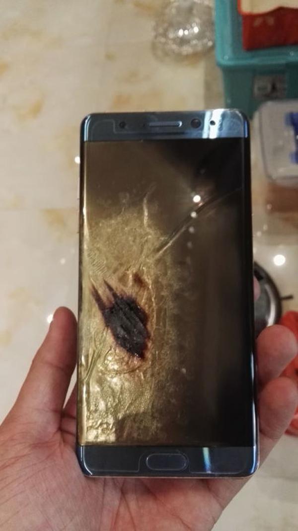 國(guó)行版三星Note 7也炸了？京東確認(rèn)這個(gè)訂單是真的