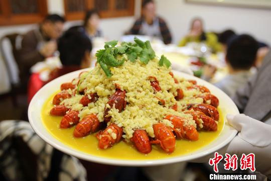 資料圖：小龍蝦。　泱波 攝