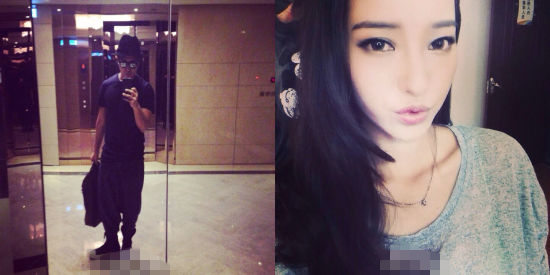 歐弟微博承認(rèn)結(jié)婚曬老婆美照。