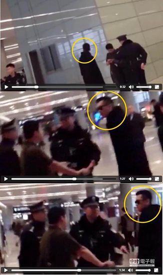 “爾康”周杰機(jī)場(chǎng)與他人吵架：你是二貨嗎？（圖）