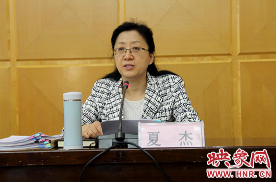 河南省委常委、組織部部長夏杰