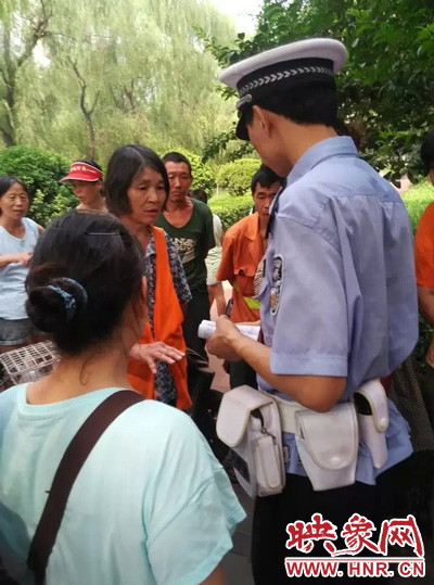 令人憤怒的是，這名老太太竟然報警說“她被環(huán)衛(wèi)工打了”