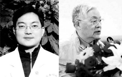 王宇澄(左)曾是王正敏的學(xué)生與親密助手，他認(rèn)為自己在導(dǎo)師評選院士過程中立下汗馬功勞，卻未獲回報。師徒最終反目。