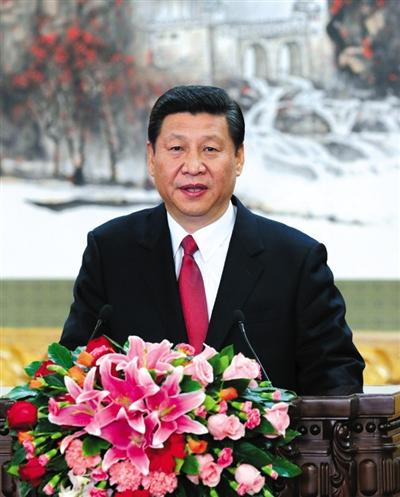 2012年11月15日，習(xí)近平在十八屆中央政治局常委同記者見面會上