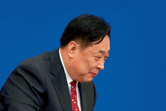 張力軍從環(huán)保部副部長任上退休兩年多后，被中紀委宣布接受組織調(diào)查。資料圖