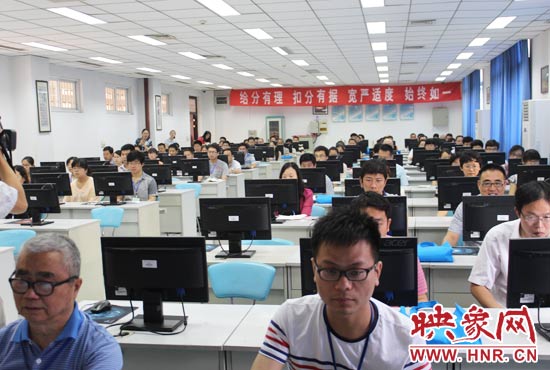 與書面評卷相比,網(wǎng)上評卷由系統(tǒng)自動進行分發(fā),減少了試卷過程的周轉,提高了評卷的工作效率。