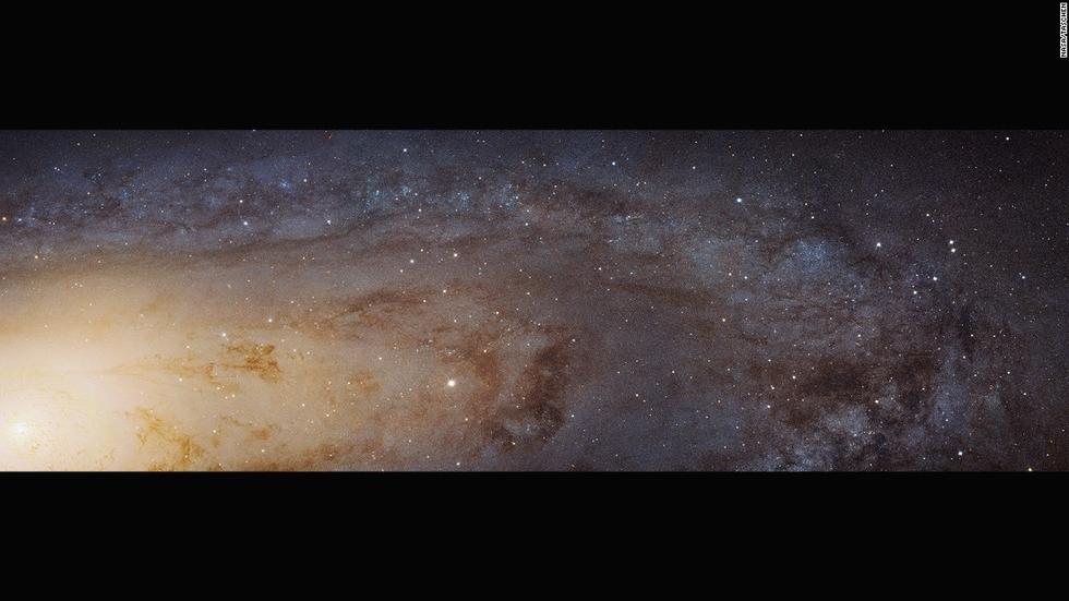離銀河系較近的仙女座星系可以在晴朗的黑夜被肉眼觀測(cè)到。