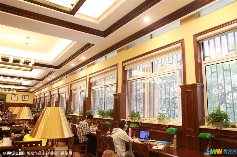 重慶大學(xué)改造翻新的“民國風(fēng)圖書館”走紅網(wǎng)絡(luò)，引得無數(shù)網(wǎng)友點贊