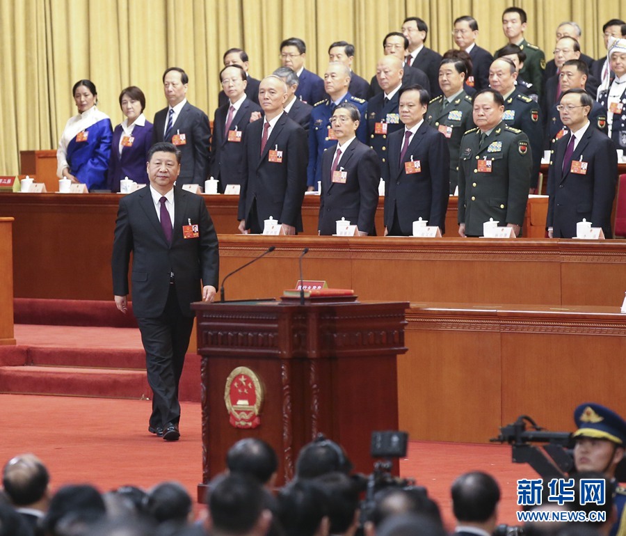 習(xí)近平當(dāng)選國家主席、中央軍委主席