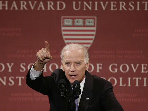 美國(guó)副總統(tǒng)拜登。資料圖