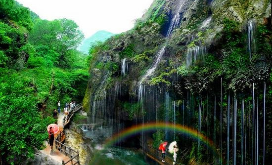 豫西大峽谷對全國中、高考學子0元門票開放(圖)