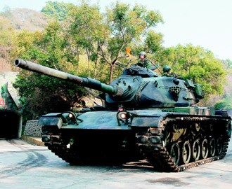 圖為M60A3同型戰(zhàn)車。圖片來源：臺灣媒體