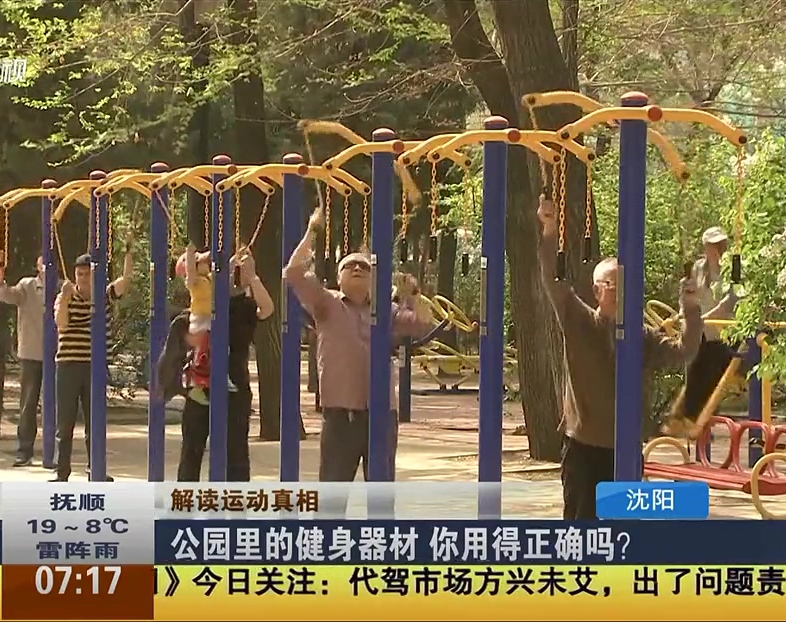 公園里的健身器材 你用得正確嗎？