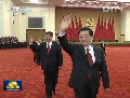 胡錦濤、習近平等領導同志親切會見十八大代表