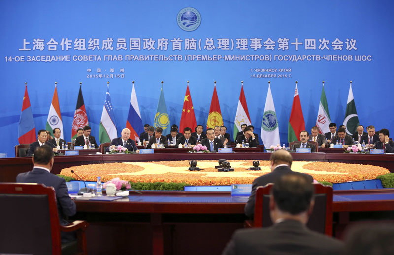 李克強(qiáng)提出打造上合組織六大合作平臺(tái) 李克強(qiáng)提出打造上合組織六大合作平臺(tái)